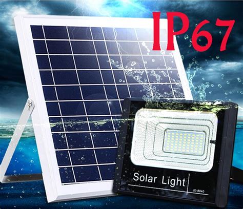 solar light ip67|IP67 Remote Control Solar Flood Light JD8800.